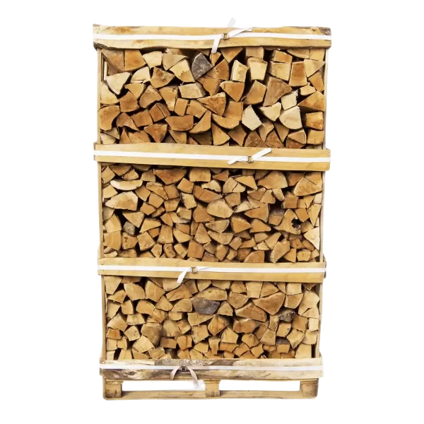 Brennholz Esche 30 cm, auf Palette gestapelt, 3srm – 1000 kg