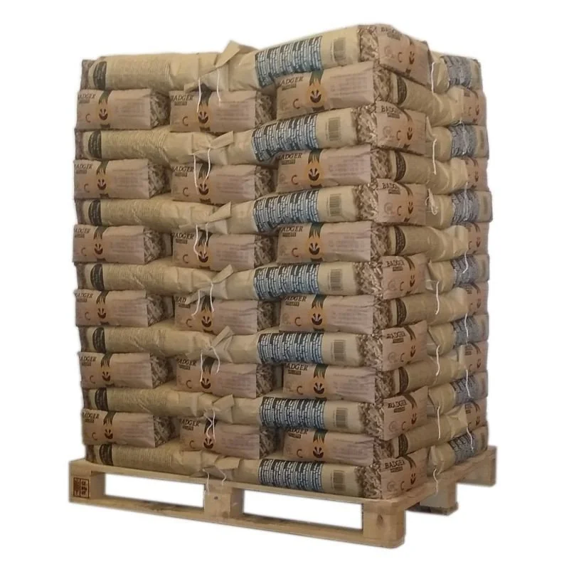 4-1-3.webp Holzpellets Pellet Badger – Palette mit 65 Säcken à 15 kg – Bild 1