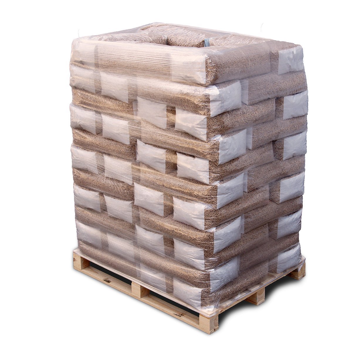 Pellets_Palette.jpg Holzpellets 6mm, 65 x 15kg Palette – Bild 1