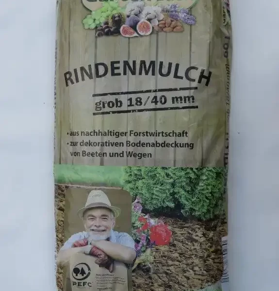 Grober Rindenmulch 60L Palette (45 Säcke)