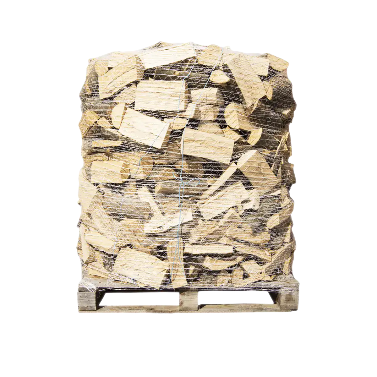 u-21-30006-palette-1.webp Buchen Premium Brennholz 25cm, rindenfrei auf Palette im Netz, ca. 1,6 srm / 1rm, 500 kg – Bild 1