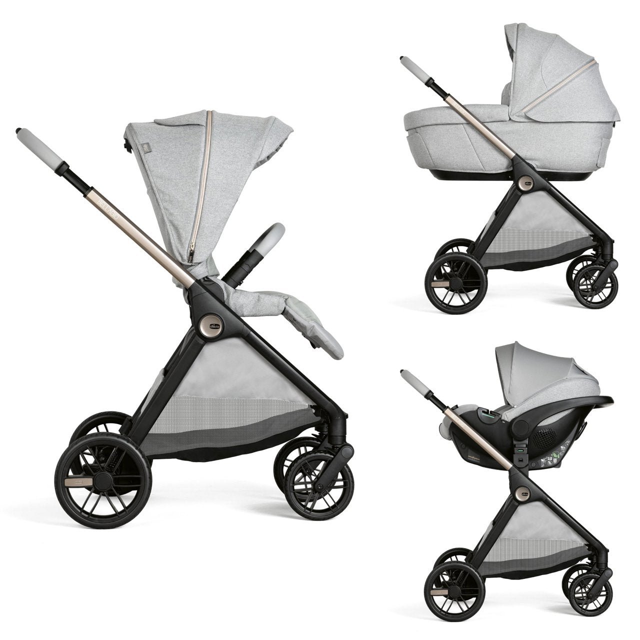 Trio Chicco Bellagio Gran Comfort con Kory Plus | Comfort superiore e praticità quotidiana dalla nascita Trio Chicco Bellagio Gran Comfort con Kory Plus | Comfort superiore e praticità quotidiana dalla nascita – Bild 3