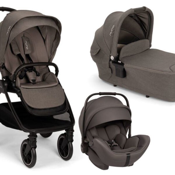 Trio Nuna TRIV™ lx con Navicella LYTL™ e Seggiolino Auto ARRA™ FLEX | Comfort urbano e modularità dalla nascita