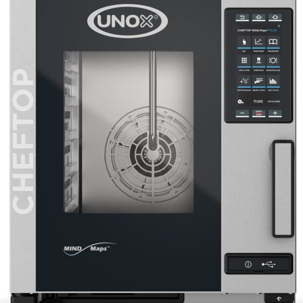 Unox Cheftop Mindplus Digital - XECC-0523-EPR- 5x GN2/3 - 400V/5200W - 660x540x (H) 650mm