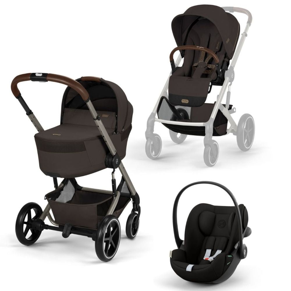 Trio CYBEX Balios S Lux – Passeggino + Navicella Richiudibile Fold Cot + Cloud G3 Plus Trio CYBEX Balios S Lux – Passeggino + Navicella Richiudibile Fold Cot + Cloud G3 Plus – Bild 5