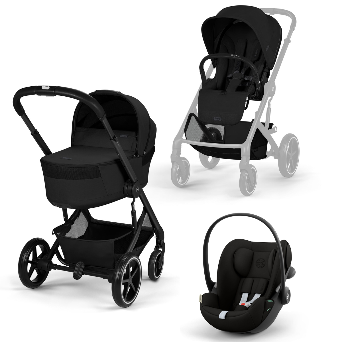 Cybex Gold Trio Balios S Lux mit Fold Cot Babywanne und Cloud G3 Cybex Gold Trio Balios S Lux mit Fold Cot Babywanne und Cloud G3 – Bild 5