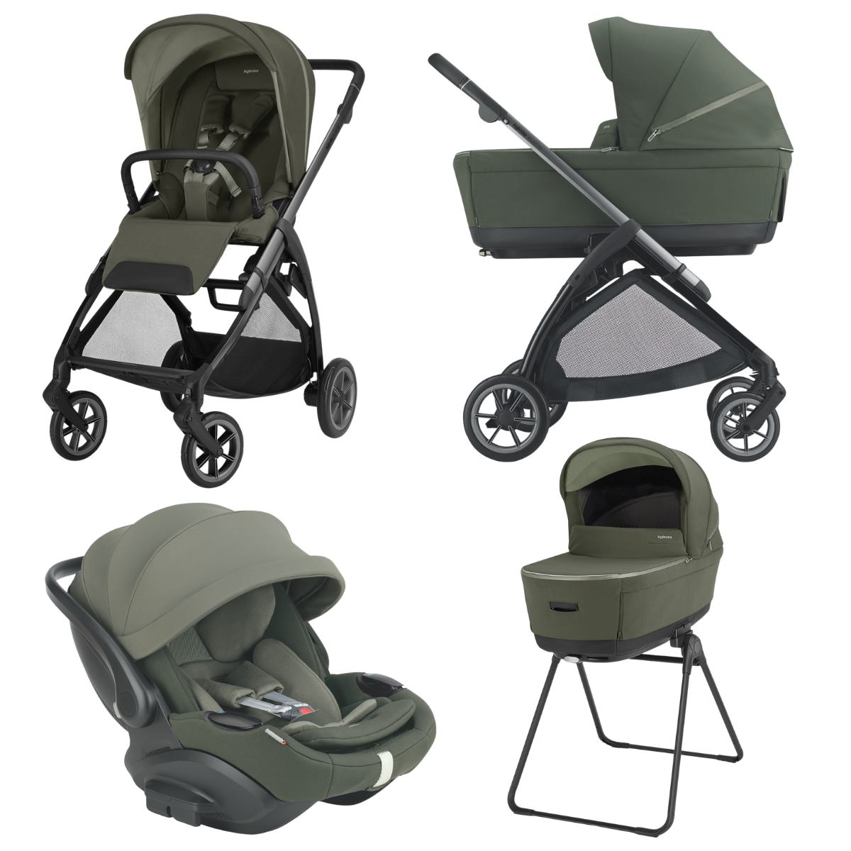 Inglesina System Quattro Electa mit Darwin Recline Evo Inglesina System Quattro Electa mit Darwin Recline Evo – Bild 3