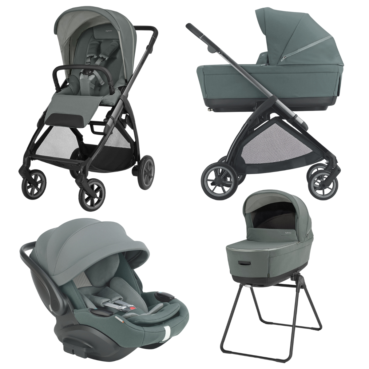 Inglesina System Quattro Electa mit Darwin Recline Evo Inglesina System Quattro Electa mit Darwin Recline Evo – Bild 5
