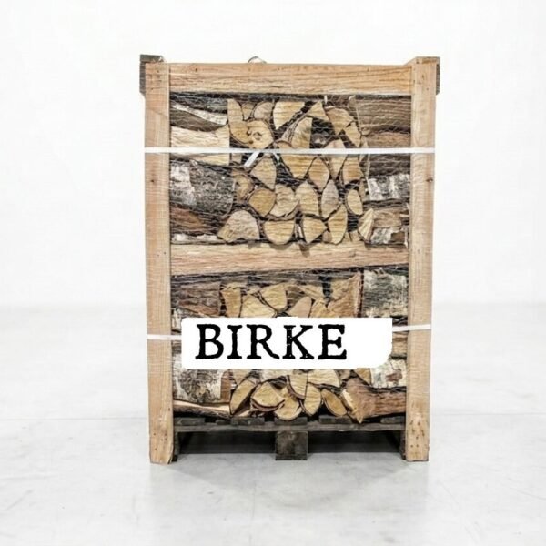 Brennholz Palette – Birke – 30/33 cm – kammergetrocknet – 1,8 RM