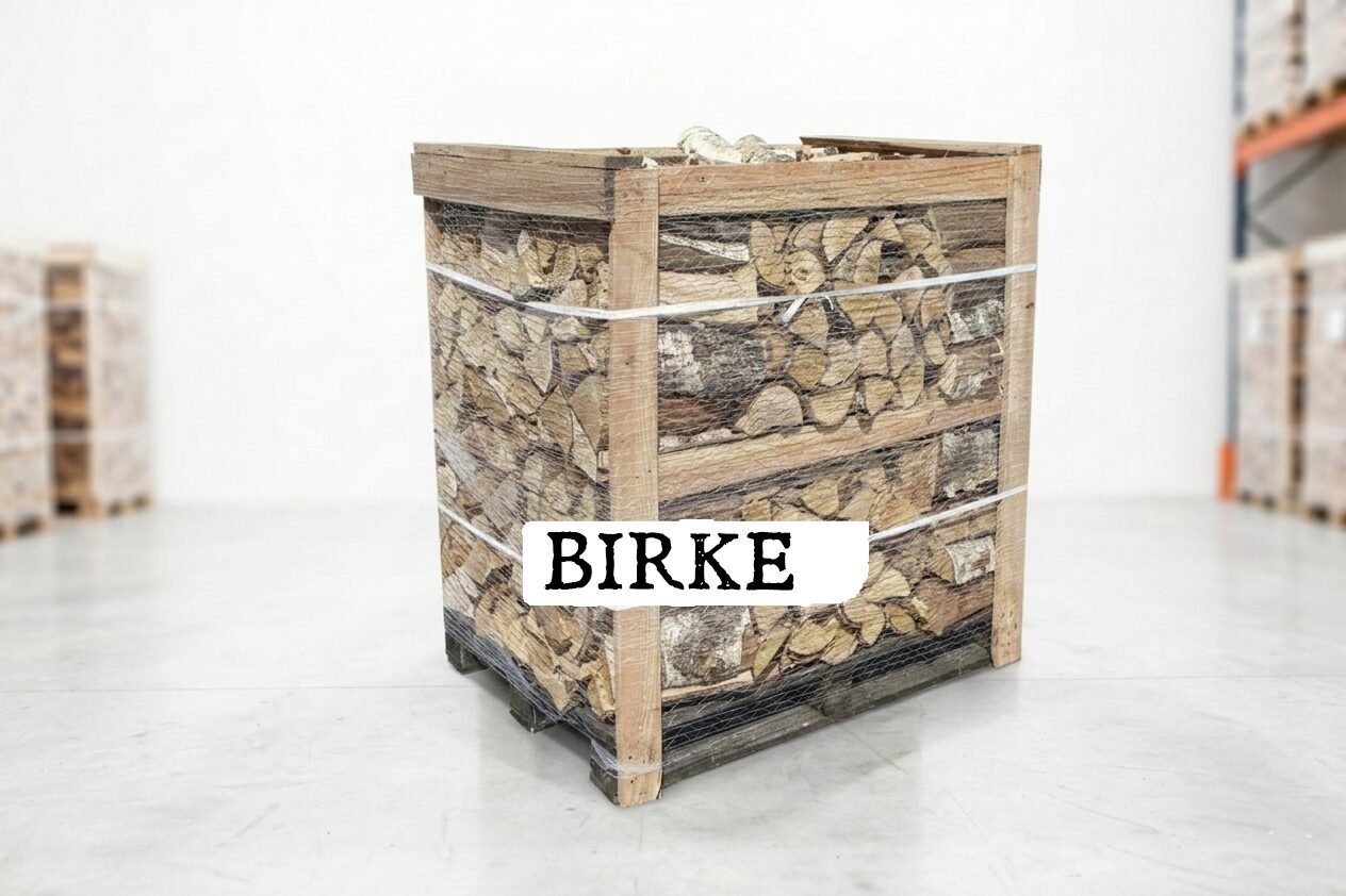 Brennholz Palette – Birke – 25 cm – kammergetrocknet – 1 RM Brennholz Palette – Birke – 25 cm – kammergetrocknet – 1 RM – Bild 1