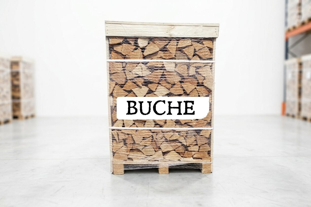 Brennholz Palette – Buche – 25 cm – kammergetrocknet – 1 RM Brennholz Palette – Buche – 25 cm – kammergetrocknet – 1 RM – Bild 1
