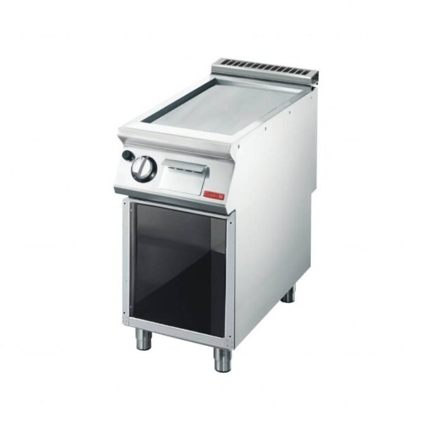 Gas-Grillplatte mit Unterbau - 12kW - 40 x 70cm - glatt - 700-Serie