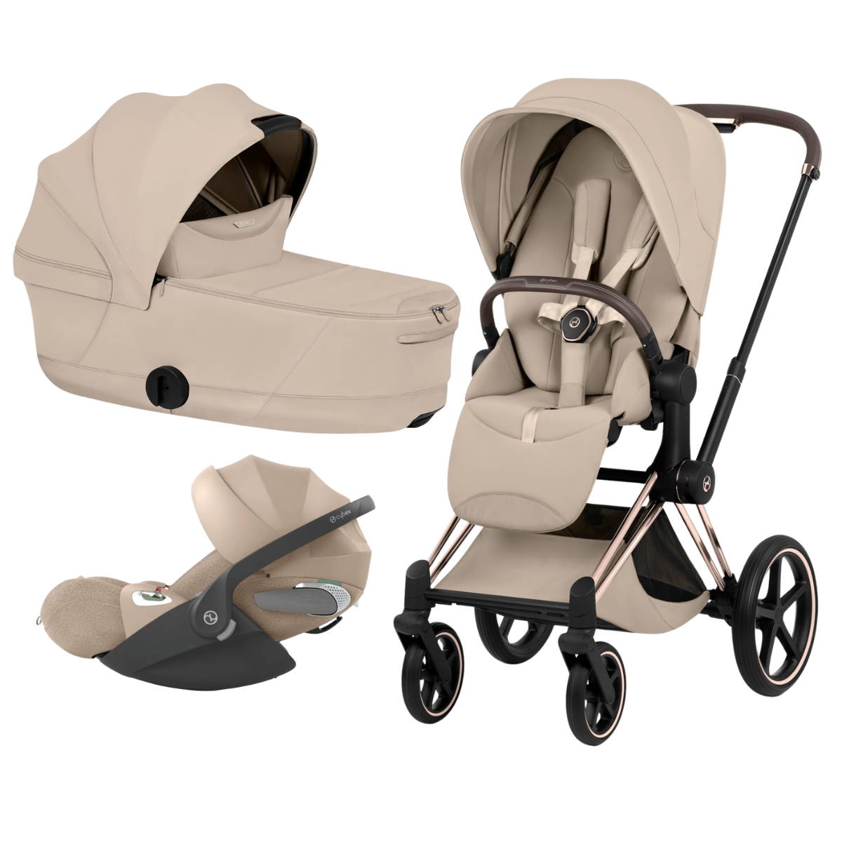Cybex Platinum Priam Style Trio mit Cloud T Plus Cybex Platinum Priam Style Trio mit Cloud T Plus – Bild 3