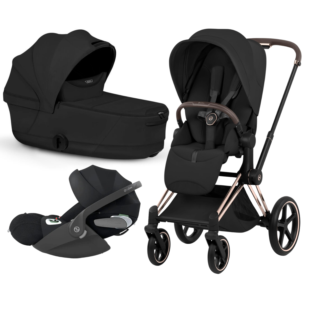 Cybex Platinum Priam Style Trio mit Cloud T Plus Cybex Platinum Priam Style Trio mit Cloud T Plus – Bild 1