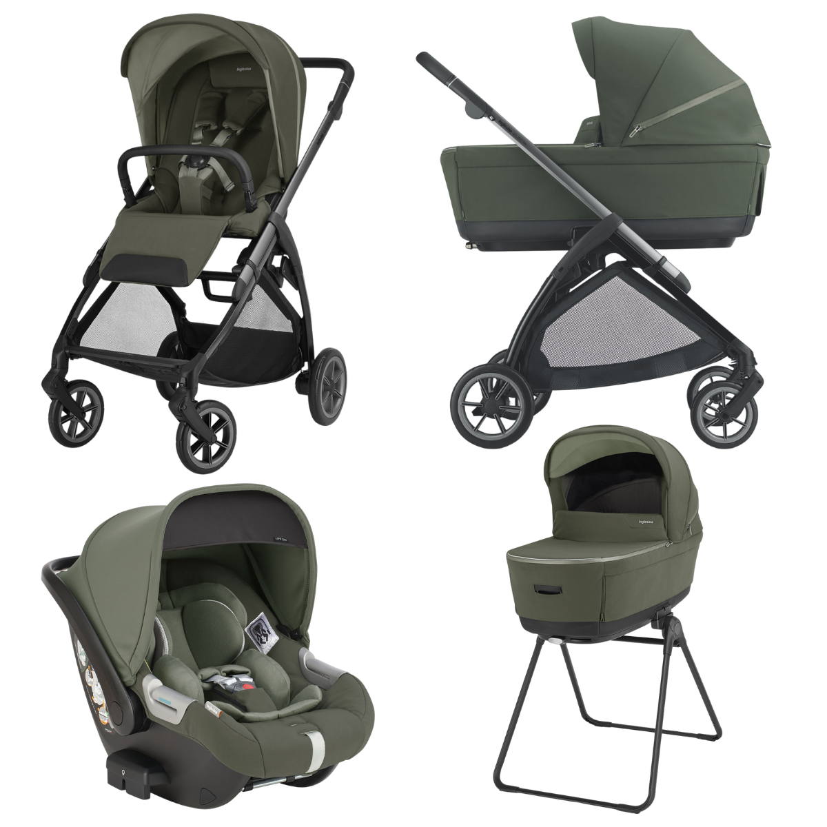 Inglesina System Quattro Electa mit Darwin I-Size Inglesina System Quattro Electa mit Darwin I-Size – Bild 3