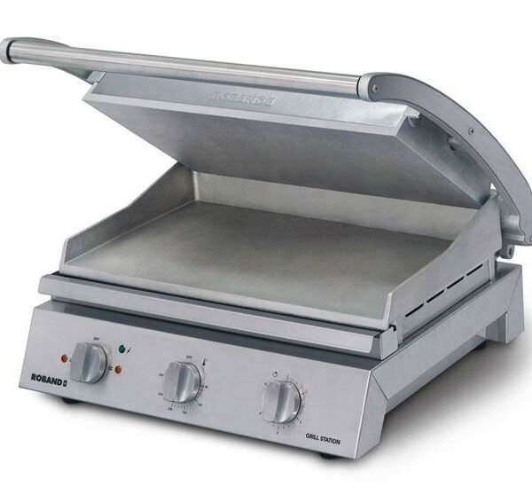 Grillstation ROBAND - 8 Sandwiches - Einfache Deckplatte - 2990W