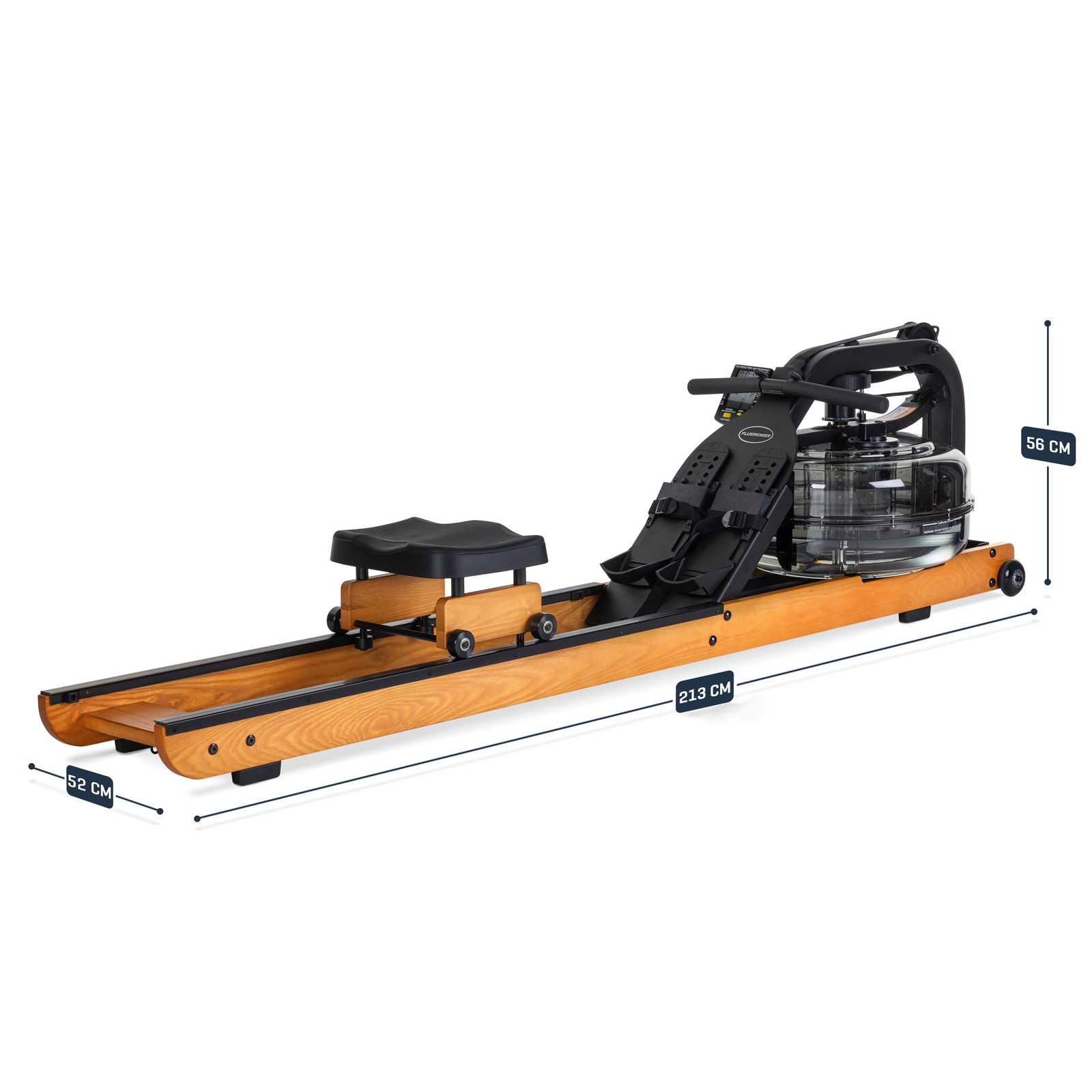 Fluid Rower Rudergerät Apollo Plus Esche Fluid Rower Rudergerät Apollo Plus Esche – Bild 11