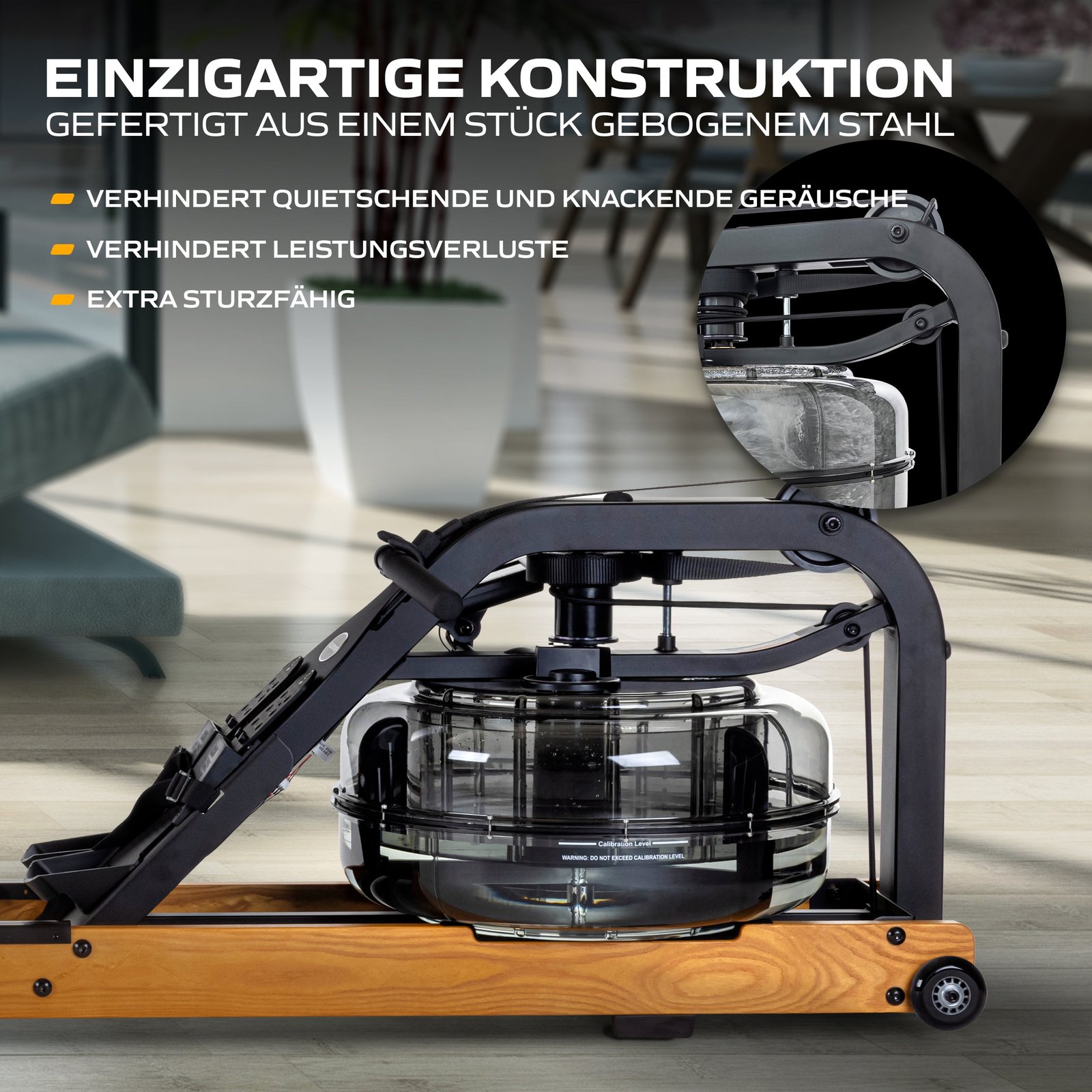 Fluid Rower Rudergerät Apollo Plus Esche Fluid Rower Rudergerät Apollo Plus Esche – Bild 7