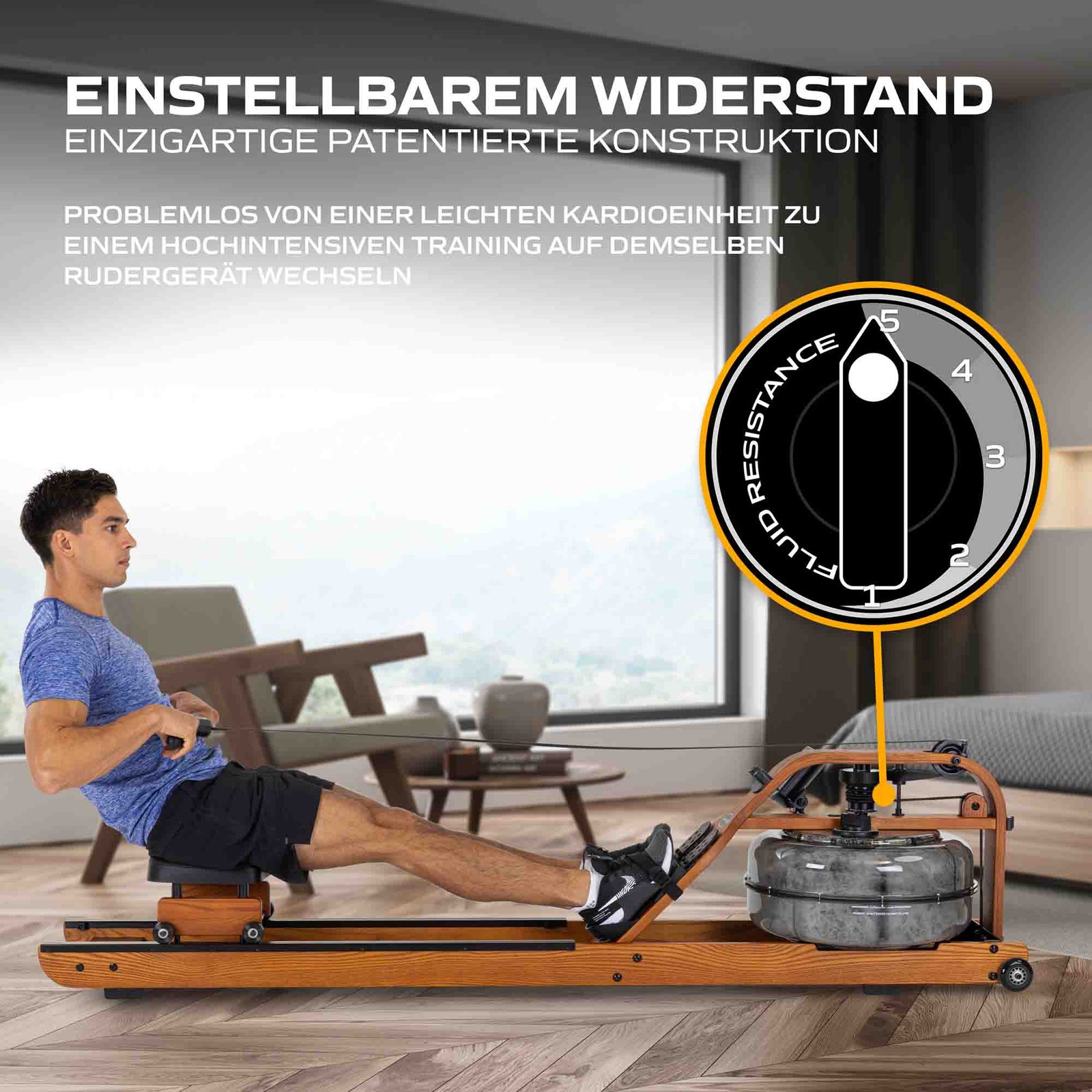Fluid Rower Rudergerät Viking 3 V Fluid Rower Rudergerät Viking 3 V – Bild 6