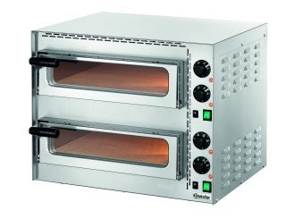 Pizzabackofen Mini Plus - 2x Pizza Ø350mm - 570x550x(h)475mm