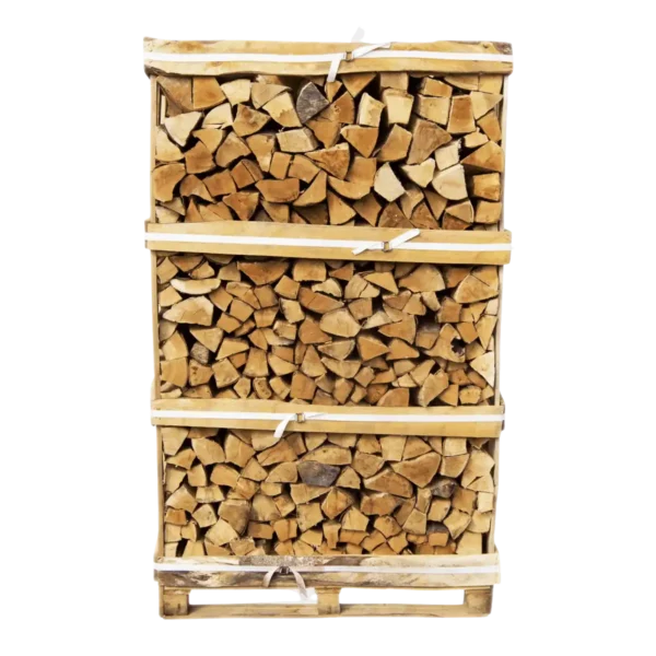 Brennholz Esche 30 cm, auf Palette gestapelt, 3srm – 1000 kg