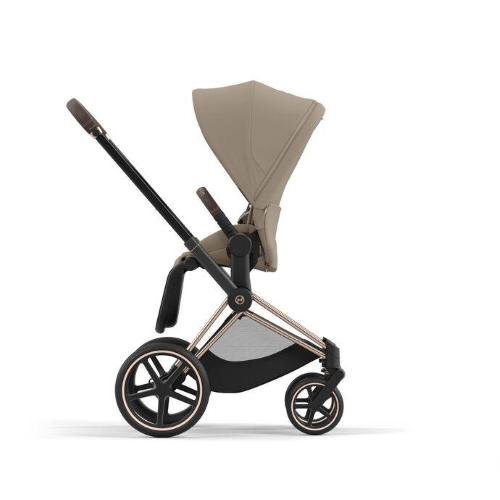 Trio CYBEX Priam | Telaio Rosegold, Seat Pack Cozy Beige, Priam Lux Carry Cot Off White, Cloud T i-Size Plus Cozy Beige Trio CYBEX Priam | Telaio Rosegold, Seat Pack Cozy Beige, Priam Lux Carry Cot Off White, Cloud T i-Size Plus Cozy Beige – Bild 8
