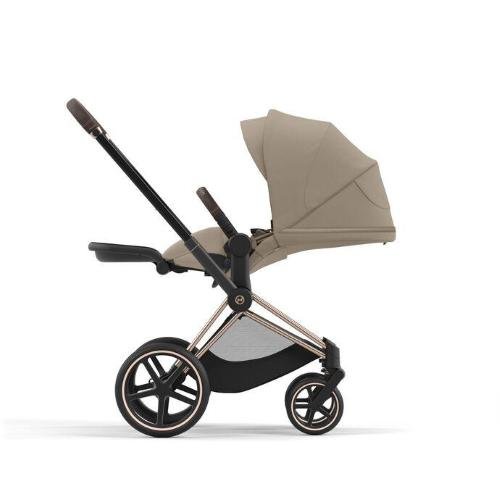 Trio CYBEX Priam | Telaio Rosegold, Seat Pack Cozy Beige, Priam Lux Carry Cot Off White, Cloud T i-Size Plus Cozy Beige Trio CYBEX Priam | Telaio Rosegold, Seat Pack Cozy Beige, Priam Lux Carry Cot Off White, Cloud T i-Size Plus Cozy Beige – Bild 7