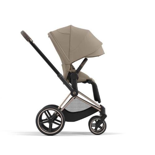 Trio CYBEX Priam | Telaio Rosegold, Seat Pack Cozy Beige, Priam Lux Carry Cot Off White, Cloud T i-Size Plus Cozy Beige Trio CYBEX Priam | Telaio Rosegold, Seat Pack Cozy Beige, Priam Lux Carry Cot Off White, Cloud T i-Size Plus Cozy Beige – Bild 5