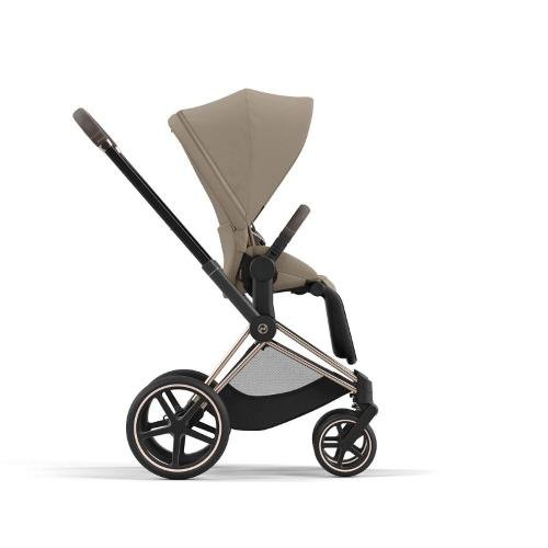 Trio CYBEX Priam | Telaio Rosegold, Seat Pack Cozy Beige, Priam Lux Carry Cot Off White, Cloud T i-Size Plus Cozy Beige Trio CYBEX Priam | Telaio Rosegold, Seat Pack Cozy Beige, Priam Lux Carry Cot Off White, Cloud T i-Size Plus Cozy Beige – Bild 3