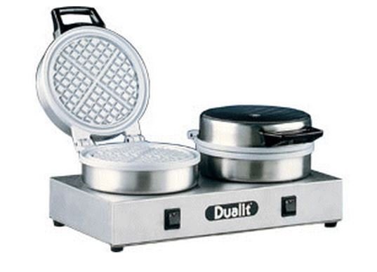 Doppeltes Waffeleisen - 2 Waffeleisen - 1,6kW/230V