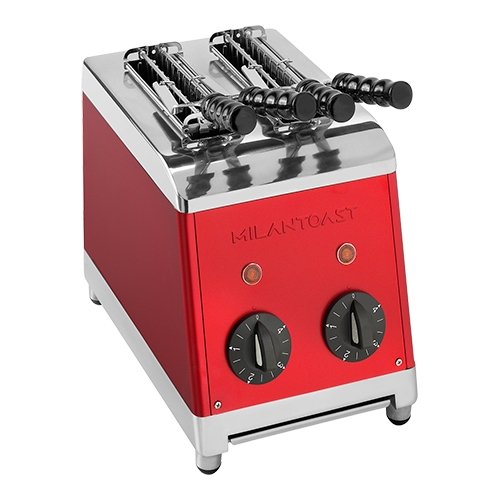 Toaster Milantoast 2-Schlitze - Rot