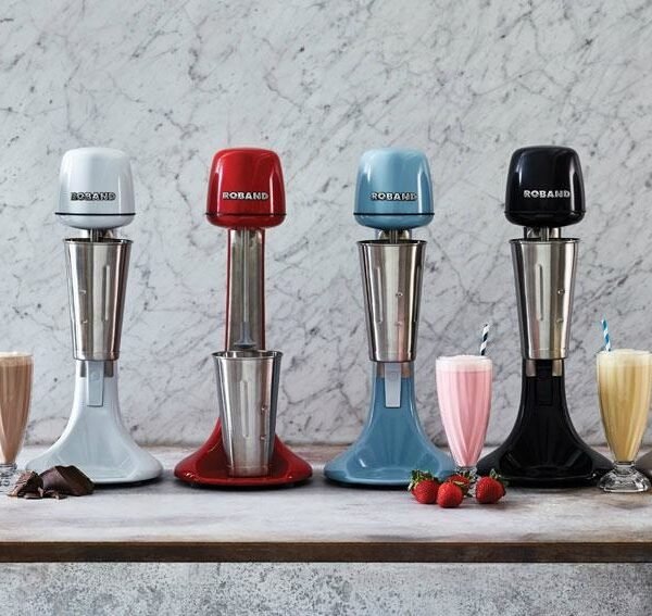 Roband Milchshake-Mixer 710 ml 2 Geschwindigkeiten rot