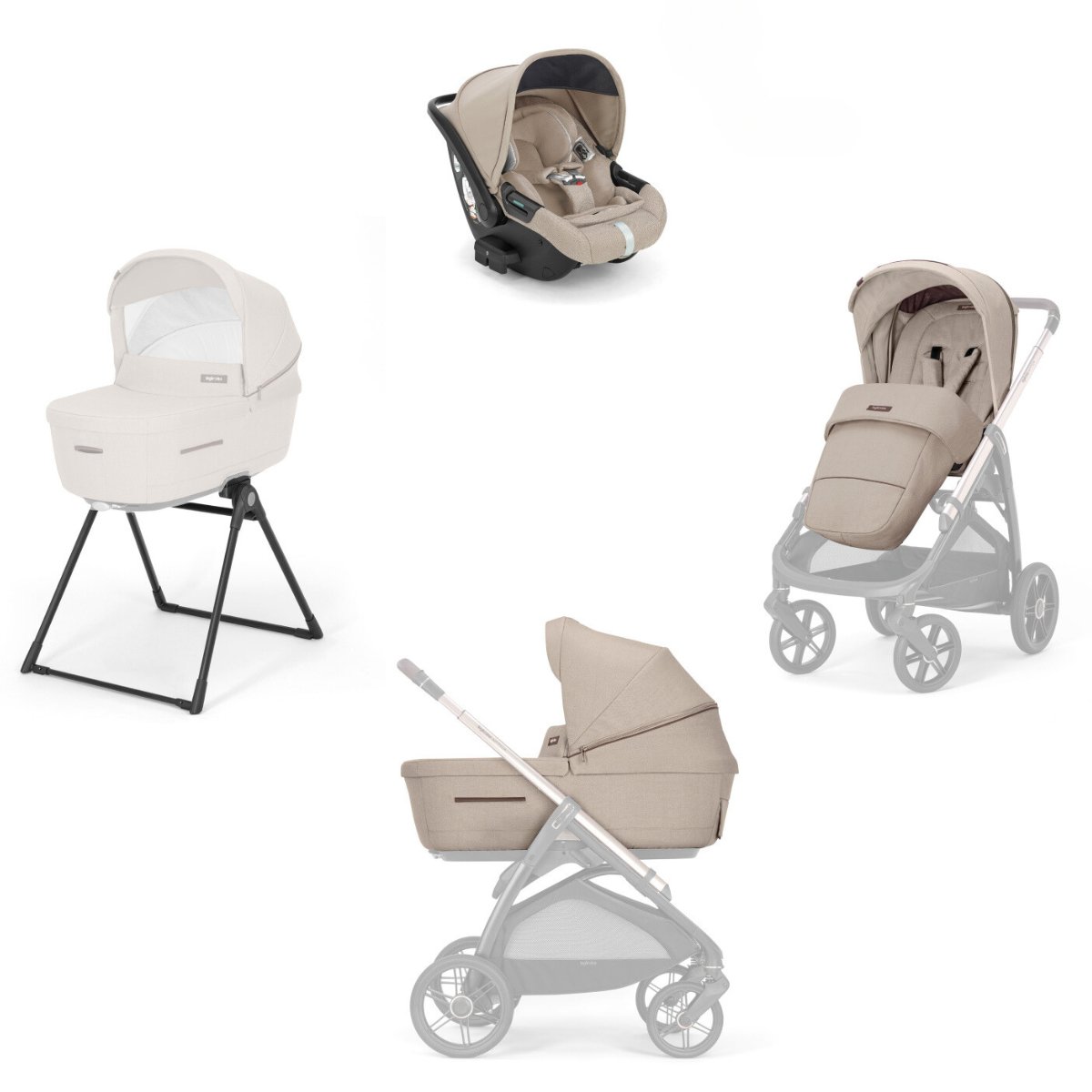 Inglesina-Textil Kit mit Darwin Recline für Aptica-Rahmen Inglesina-Textil Kit mit Darwin Recline für Aptica-Rahmen – Bild 2