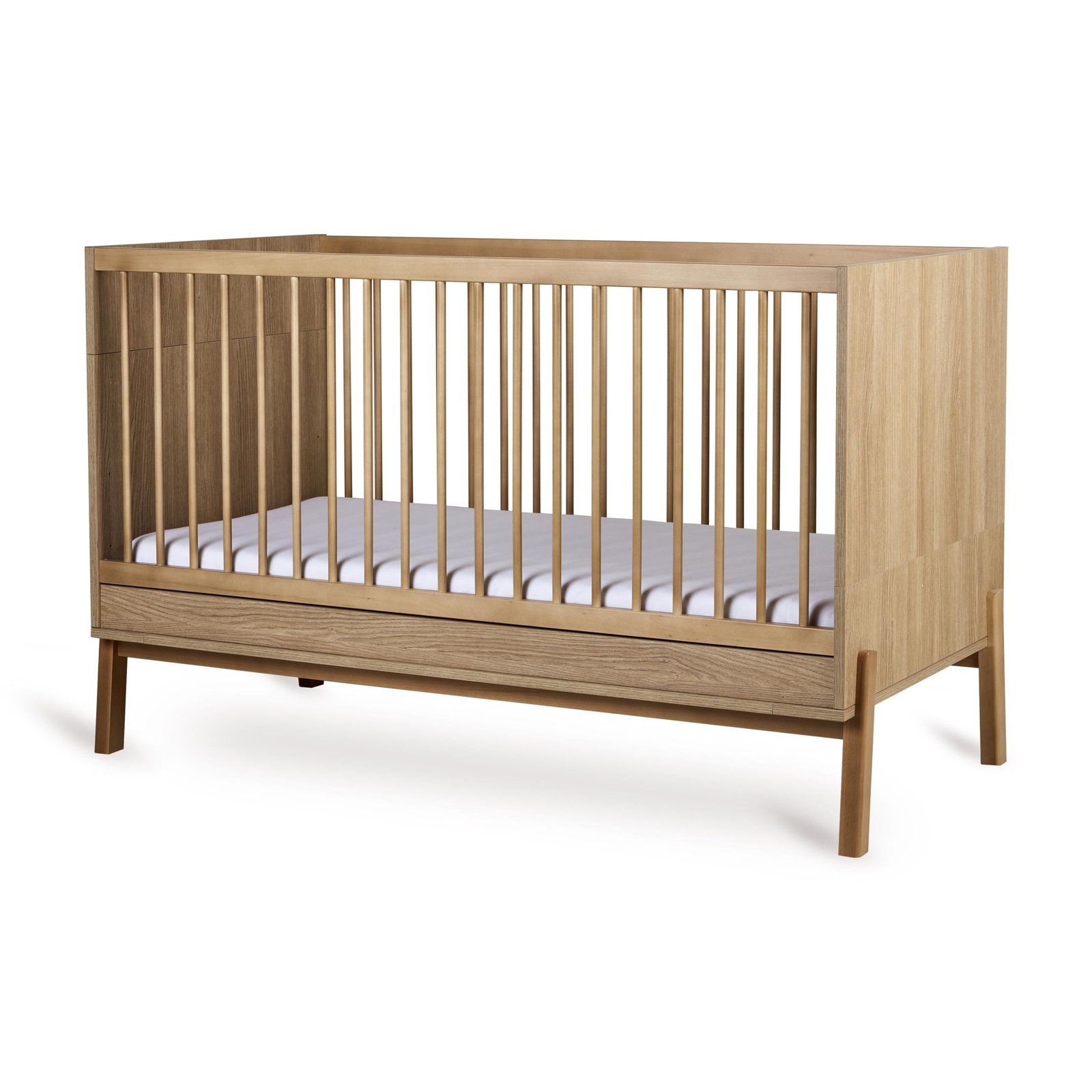 Pack Quax Letto Evolutivo Completo Ashi Honey Ash | Letto evolutivo Ashi Honey Ash + Materasso 140 × 70 cm Pack Quax Letto Evolutivo Completo Ashi Honey Ash | Letto evolutivo Ashi Honey Ash + Materasso 140 × 70 cm – Bild 5