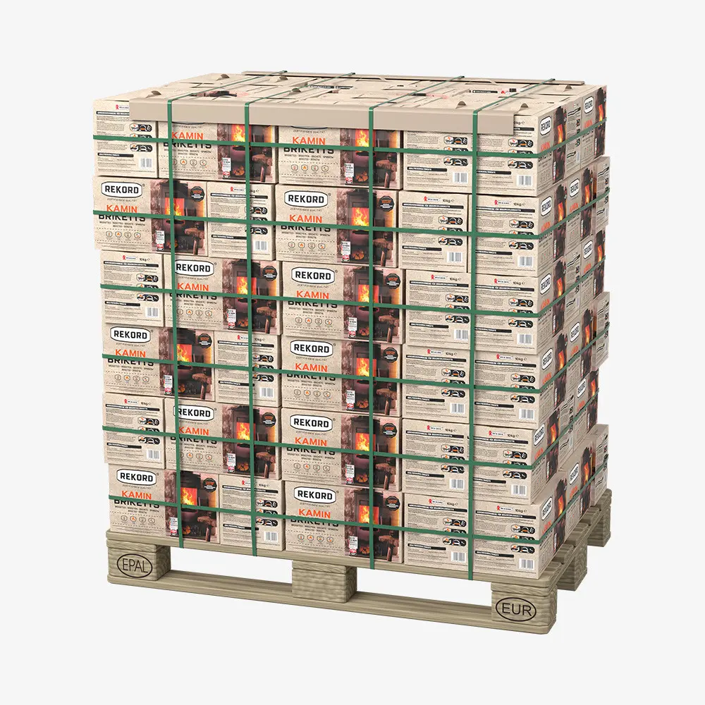 REKORD 10 kg Braunkohlebriketts Tüte PAL (90 x 10 kg) REKORD 10 kg Braunkohlebriketts Tüte PAL (90 x 10 kg) – Bild 1