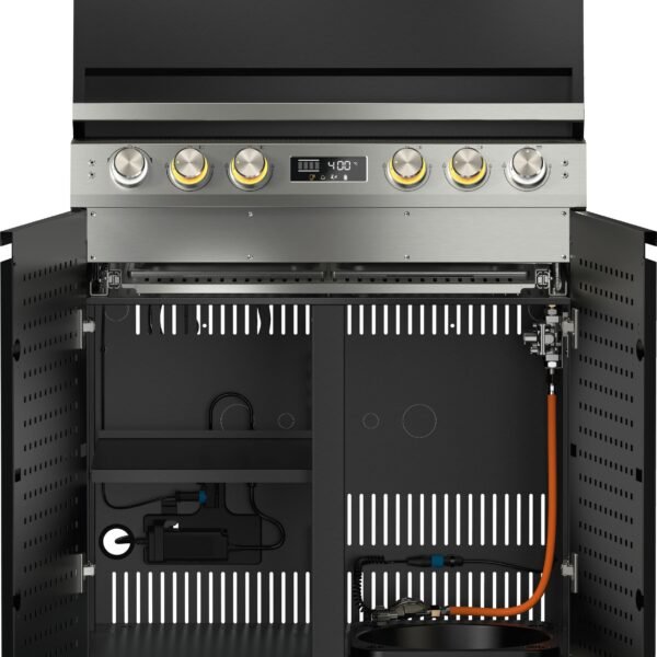 Miele Fire Pro L 4 PB – 4 Brenner und Regalboden – Gasgrill