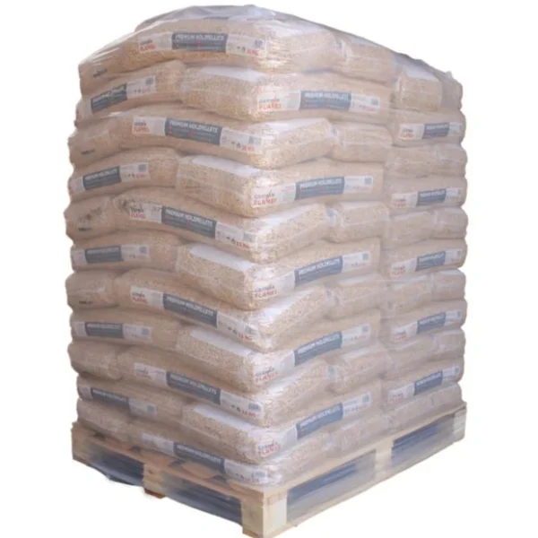 GERMAN FLAMES Holzpellets – 990 kg (33 Säcke à 15 kg)