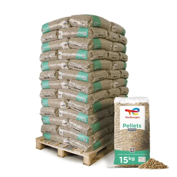 Hochwertige Holzpellets ENplus A1, 975 kg Hochwertige Holzpellets ENplus A1, 975 kg – Bild 1