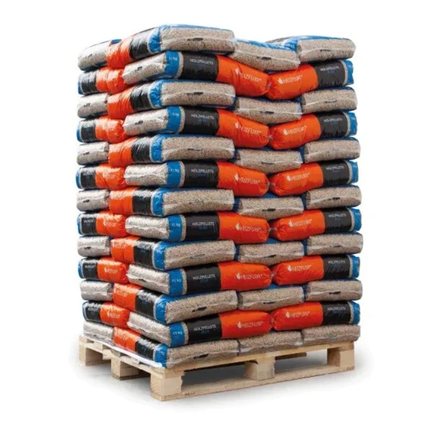 1 Palette – ENplus A1 blaue Holzpellets / 15 kg x 65 Säcke, d.h. 975 kg 1 Palette – ENplus A1 blaue Holzpellets / 15 kg x 65 Säcke, d.h. 975 kg – Bild 1