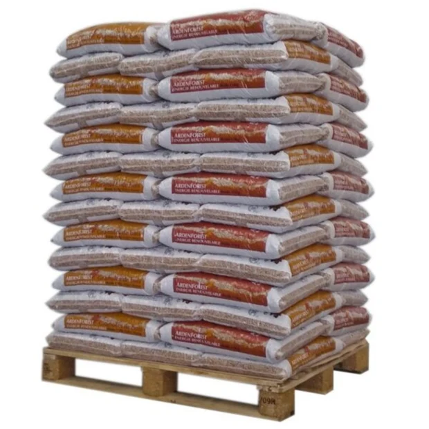 1 Palette – Rote Holzpellets, 975 kg 1 Palette – Rote Holzpellets, 975 kg – Bild 1
