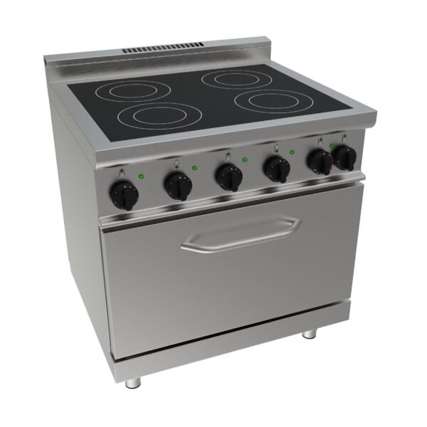SARO Ceranfeld mit Elektrobackofen Modell E7/CVE4LE