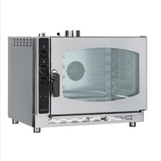 Konvektionsbackofen mit Beschwadung - 5x 1/1GN - Gas - 870x770x(h)700mm