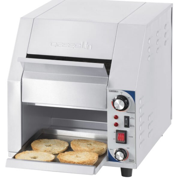 Durchlauftoaster klein - Edelstahl