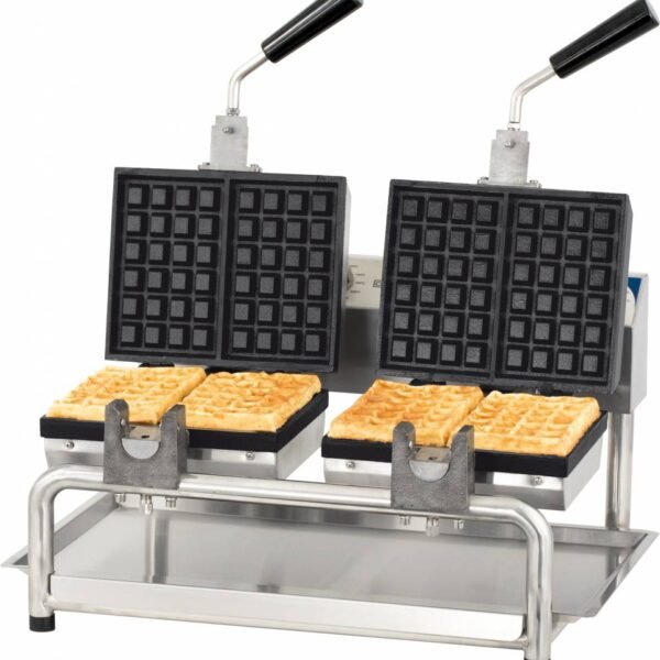 Waffeleisen Bruxelles Waffel Doppelt - 230V-3600W - 585x580x(h)305mm