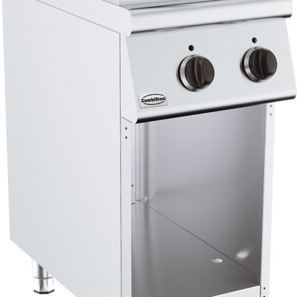 Base 700 Elektro-Grillplatte - Gerillt - 3,6kW - 400x700x(H)900mm
