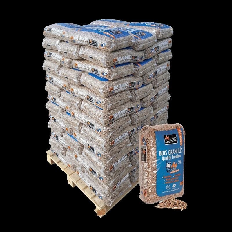Woodstock Holzpellets – 78 Säcke à 15 kg Woodstock Holzpellets – 78 Säcke à 15 kg – Bild 1