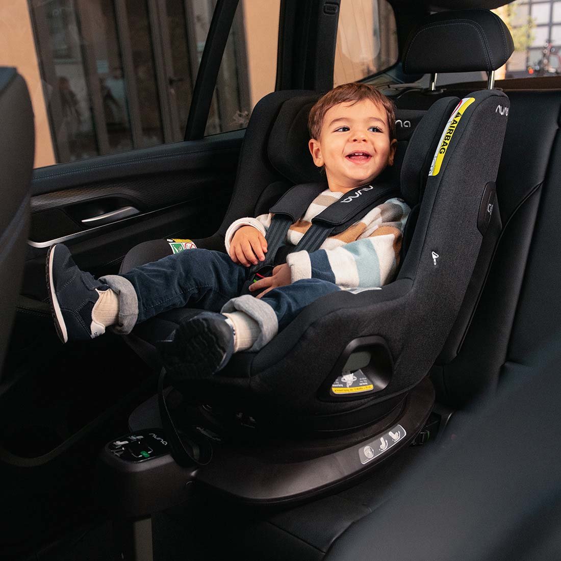 Seggiolino Auto Nuna PRUU™ – Sicurezza evolutiva i-Size con rotazione a 360°, dalla nascita ai 4 anni Seggiolino Auto Nuna PRUU™ – Sicurezza evolutiva i-Size con rotazione a 360°, dalla nascita ai 4 anni – Bild 5