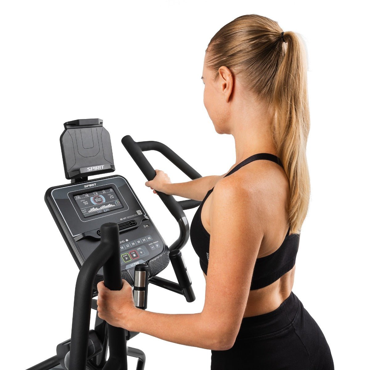 Spirit Fitness Crosstrainer XE795 Black – Bild 12