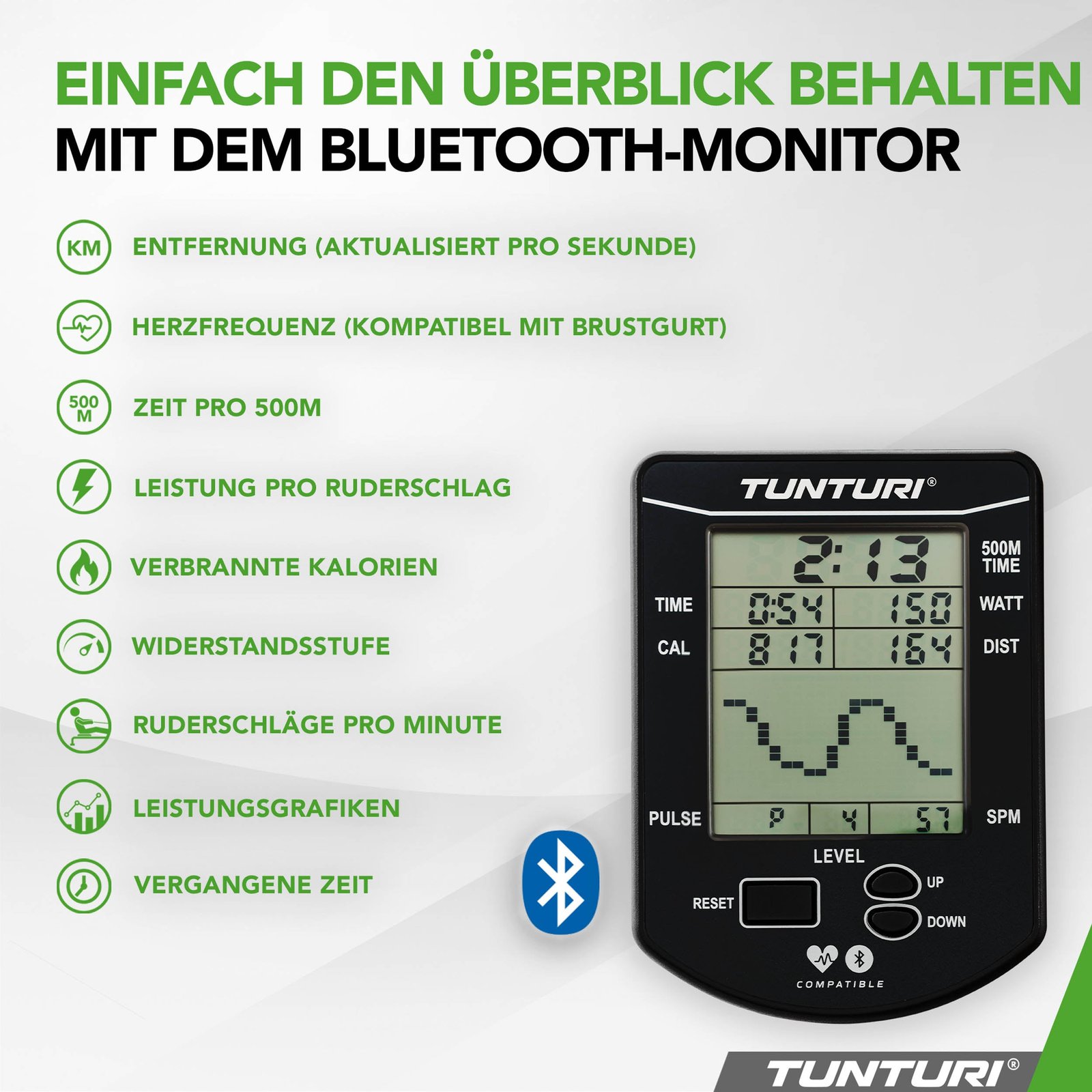Tunturi Signature R90W Rudergerät by Fluid Tunturi Signature R90W Rudergerät by Fluid – Bild 4