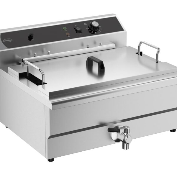 Elektro Tischfriteuse 25L - Mit Abflussventil